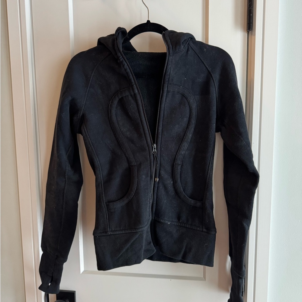 Women's Black Hooded Jacket